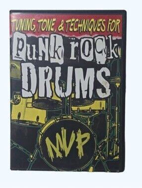 Tuning,Tone,Techniques for Punk Rock Drums DVD